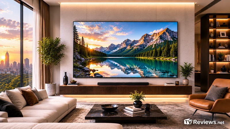LG G6 in a living room