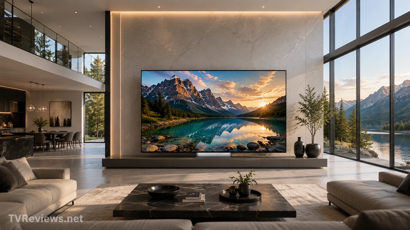 Sony Bravia 9 II in a living room