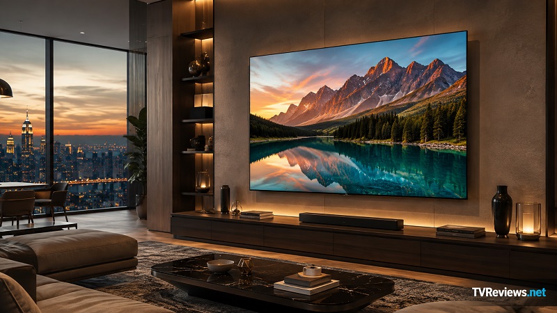 Hisense U7SG in a living room