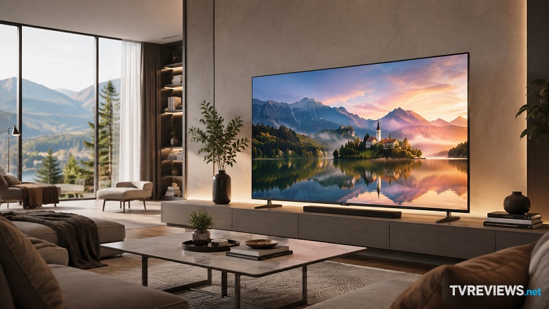 LG B6 in a living room