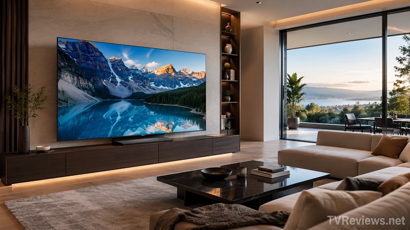 LG C6 in a living room