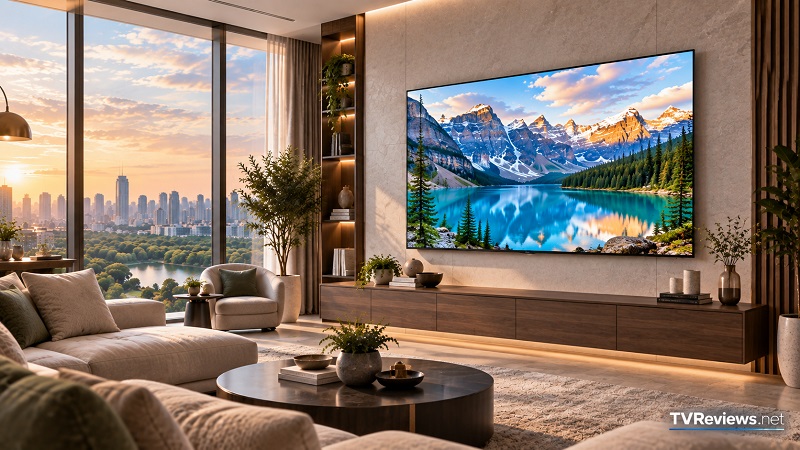 Hisense E6SR in a living room