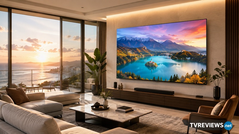 LG MRGB95B in a living room