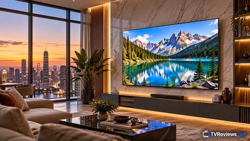 Insignia F70 in a living room